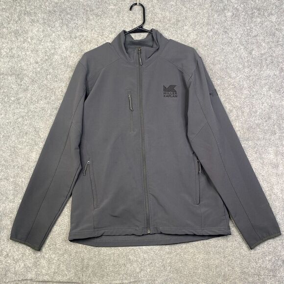 The North Face NF0A3LGV Men's Gray Tech Stretch Soft Shell Jacket M - Picture 1 of 9